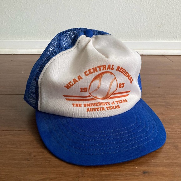 American Vintage Other - Vintage NCAA 1983 University of‎ Texas Austin Baseball Trucker Hat Cap